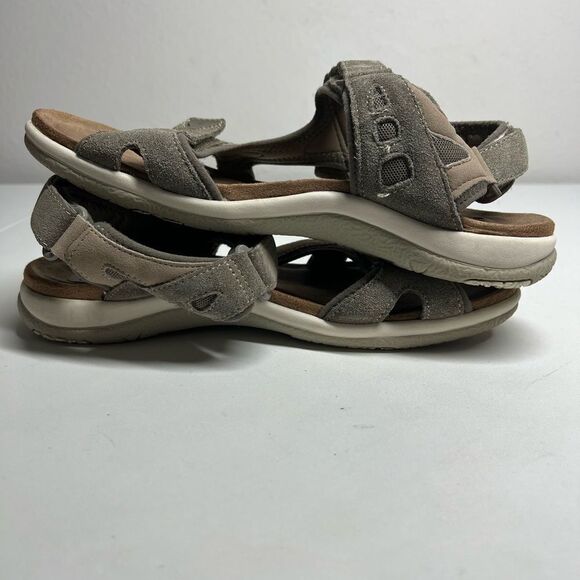 Hōtter Skylar Womens Light Beige Round Toe Casual Flat Sandals Size 9 M - Picture 7 of 12